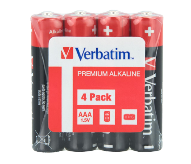 Verbatim Baterie alkaliczne AAA - 1473659 - zdjęcie 3